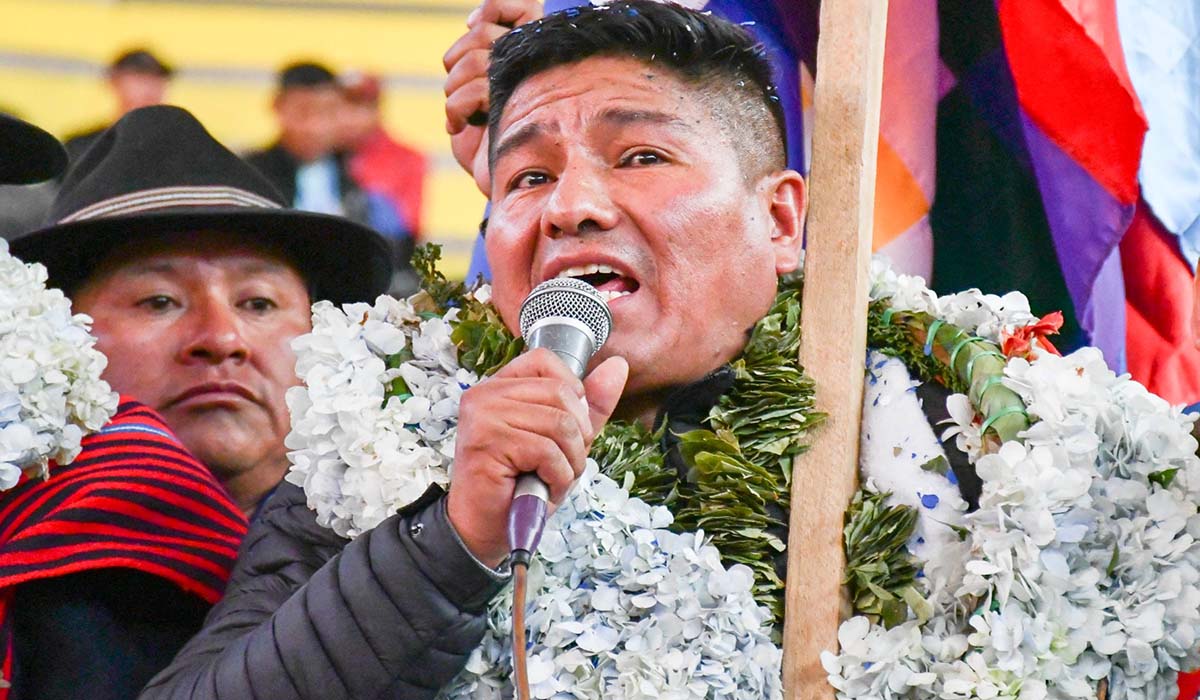 El Tribunal Electoral reconoce a Grover García como Presidente del MAS-IPSP