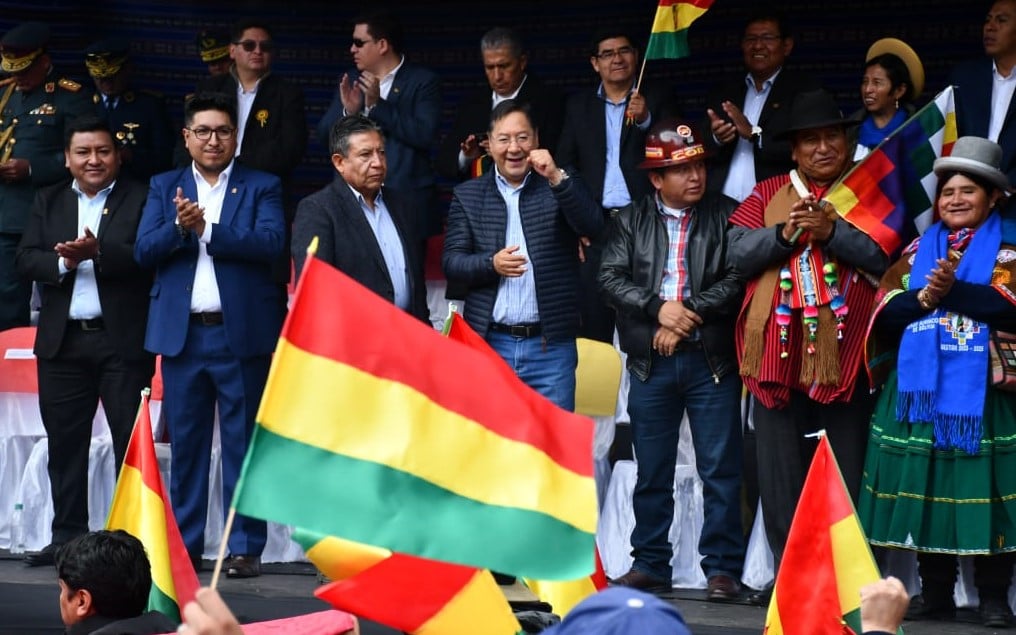 Arce fija cinco ejes para consolidar su propuesta de un Pacto Social rumbo al&nbsp;Bicentenario