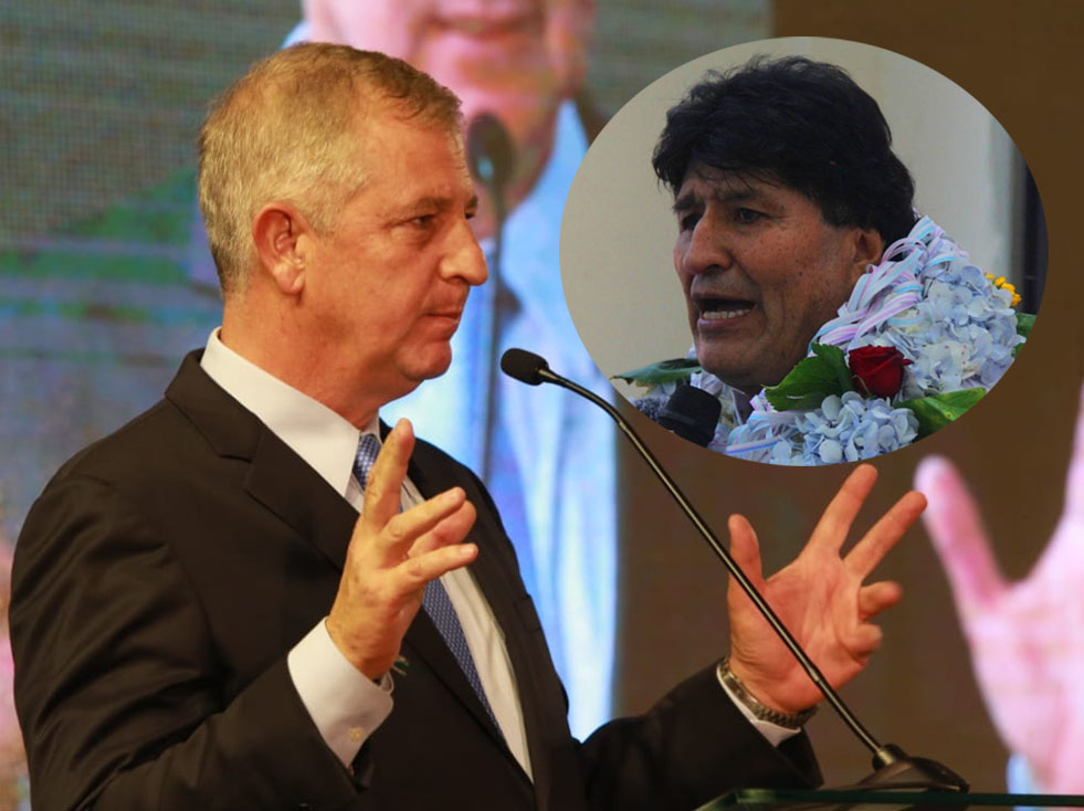 Branko Marinkovic se refirió a la candidatura de Evo Morales: “Este pedofilo no se puede&nbsp;presentar”
